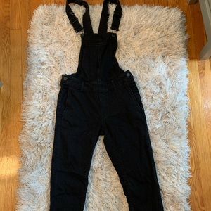 black overalls. Worn once!